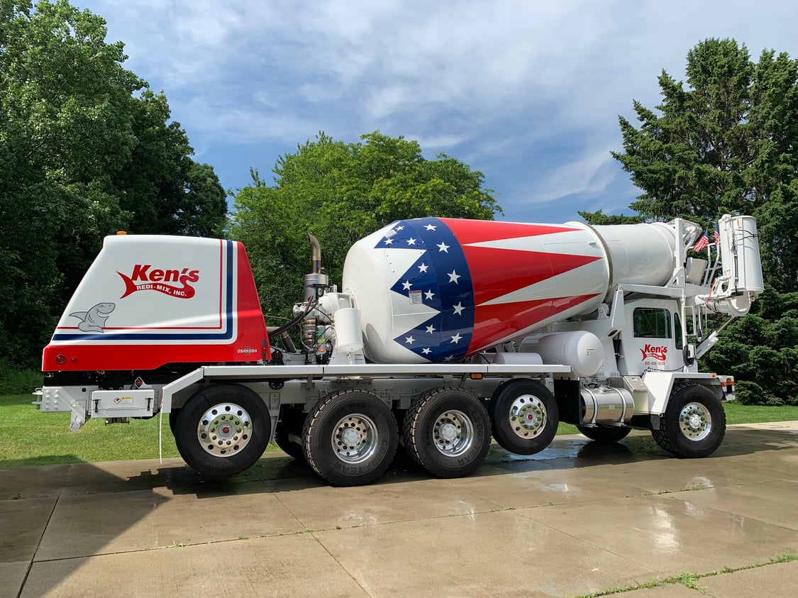 Ready Mix Concrete Mixer Truck Paint Jobs